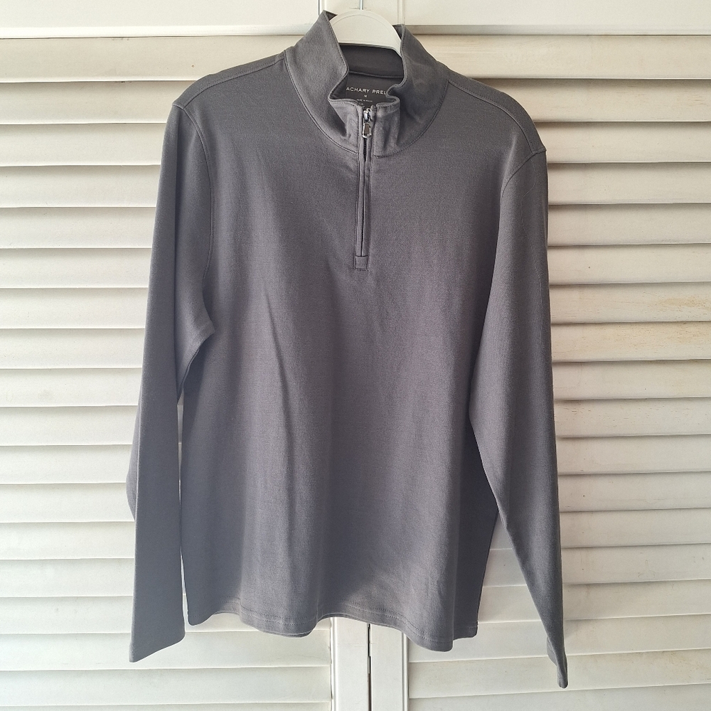 Zachary Prell Charcoal Grey Sweater Size M
